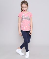 Blusa-Infantil-Barbie-com-Brilho-Manga-Curta-Rosa-9586096-Rosa_3