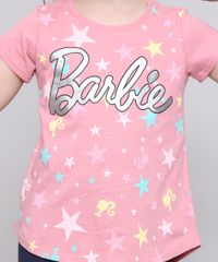Blusa-Infantil-Barbie-com-Brilho-Manga-Curta-Rosa-9586096-Rosa_4