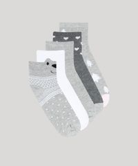 Kit-de-5-Meias-Femininas-Ursinho-Multicor-9601288-Multicor_1