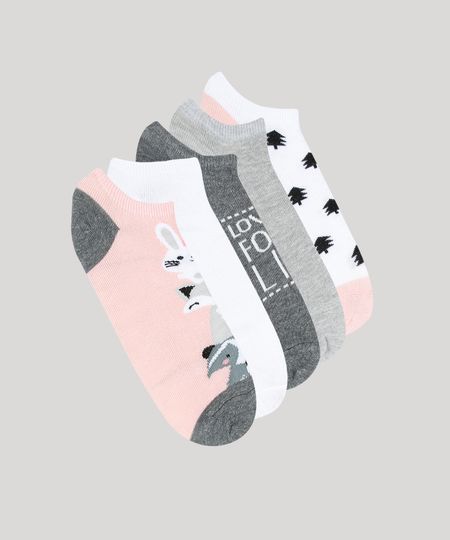 Kit-de-5-Meias-Femininas-Guaxinim-Multicor-9601341-Multicor_1 Kit-de-5-Meias-Femininas-Guaxinim-Multicor-9601341-Multicor_1