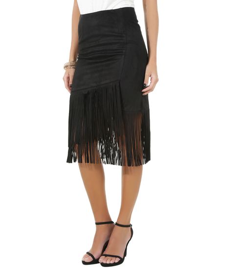 Saia-em-Suede-com-Franjas-Preta-8509101-Preto_1