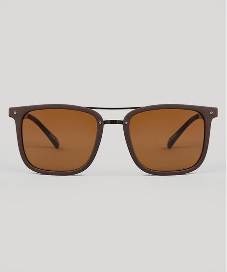 Oculos-de-Sol-Quadrado-Masculino-Oneself-Marrom-9672972-Marrom_1