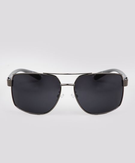 Oculos-de-Sol-Quadrado-Masculino-Oneself-Grafite-9671620-Grafite_1