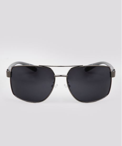 Oculos-de-Sol-Quadrado-Masculino-Oneself-Grafite-9671620-Grafite_1