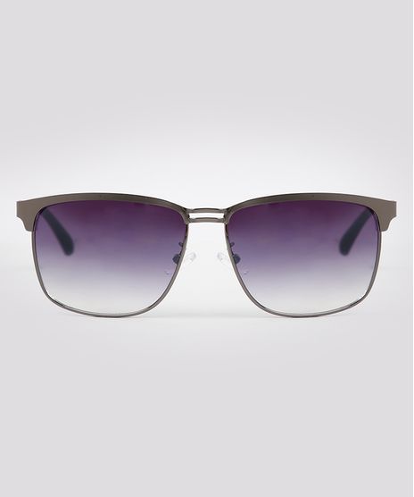 Oculos-de-Sol-Quadrado-Masculino-Oneself-Grafite-9671617-Grafite_1