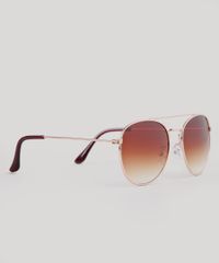 Oculos-de-Sol-Redondo-Unissex-Oneself-Rose-9671564-Rose_3