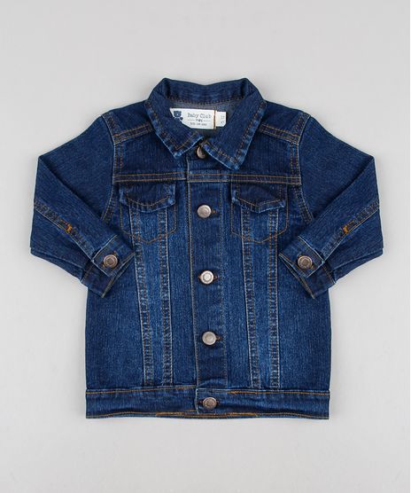 Jaqueta-Jeans-Infantil-com-Pespontos-Azul-Escuro-9612850-Azul_Escuro_1