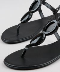 Rasteira-Feminina-com-Tiras-e-Aviamento-Preto-9627277-Preto_2