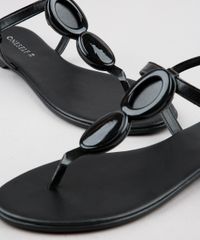 Rasteira-Feminina-com-Tiras-e-Aviamento-Preto-9627277-Preto_5