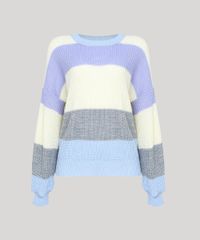 Sueter-Feminino-Mindset-Amplo-Listrado-em-Trico-Amarelo-Claro-9674892-Amarelo_Claro_5