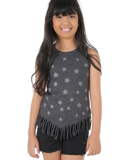 Regata-Estampada-de-Estrelas-com-Franjas-Cinza-8447492-Cinza_1