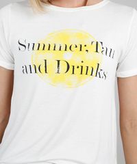 Blusa-Feminina--Summer--Manga-Curta-Decote-Redondo-Off-White-9620967-Off_White_4