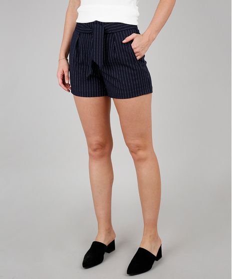 Short-Feminino-Risca-de-Giz-com-Faixa-para-Amarrar-Azul-Marinho-9558343-Azul_Marinho_1