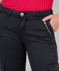 Calca-de-Sarja-Feminina-Skinny-Cargo-Chumbo-9628058-Chumbo_4