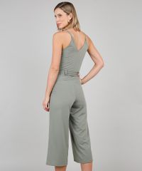 Macacao-Feminino-Pantacourt-com-Cinto-Alca-Fina-Verde-Militar-9612393-Verde_Militar_2