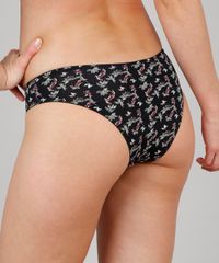 Calcinha-Biquini-Estampada-de-Folhagens-Preto-9473878-Preto_2