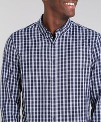 Camisa-Masculina-Comfort-Estampada-Xadrez-Manga-Longa-Azul-Marinho-9530841-Azul_Marinho_4