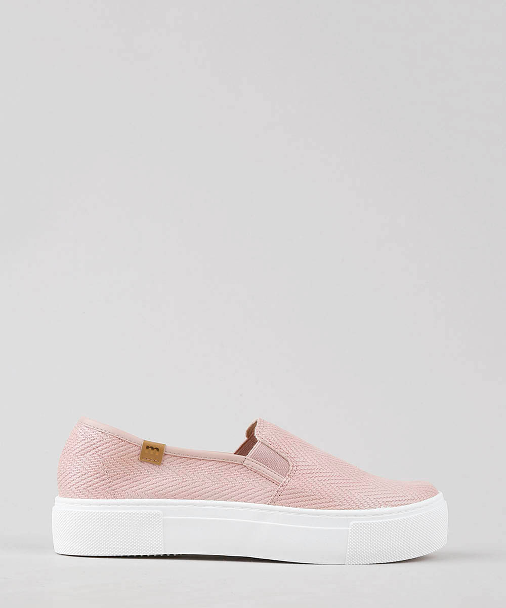 tenis moleca flatform rose