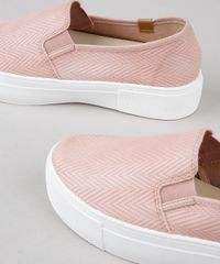 Tenis-Slip-On-Feminino-Moleca-Flatform-Texturizado-Rose-9667515-Rose_5