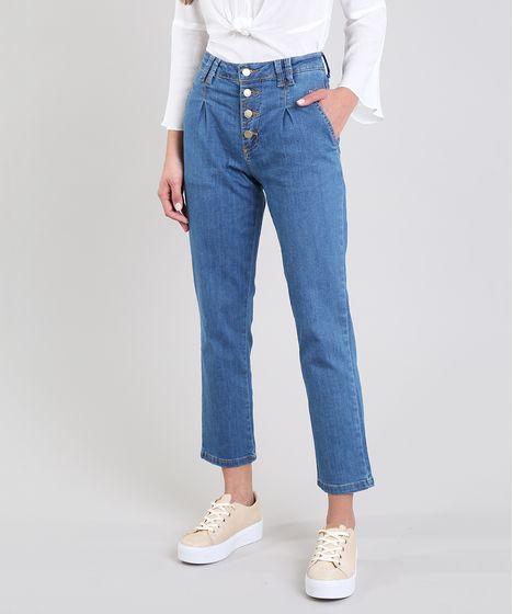 calca mom jeans cea