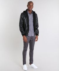 Camisa-Masculina-Slim-Basica-Manga-Longa-Chumbo-9521525-Chumbo_3
