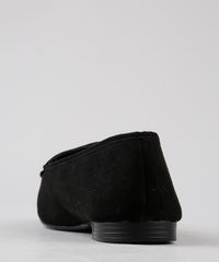 Sapatilha-Mocassim-Via-Uno-Bico-Redondo-em-Suede-com-Corrente-Preta-9648677-Preto_3