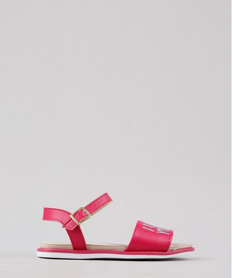 Sandalia-Infantil-Molekinha--I-Like-You--com-Paetes-Rosa-Escuro-9668065-Rosa_Escuro_1