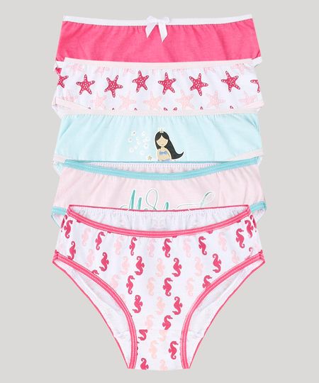 Kit-de-5-Calcinhas-Infantis-Sereia-Multicor-9638612-Multicor_1 Kit-de-5-Calcinhas-Infantis-Sereia-Multicor-9638612-Multicor_1