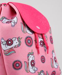 Mochila-Infantil-Estampada-de-Unicornio-com-Donut-Rosa-9639172-Rosa_3