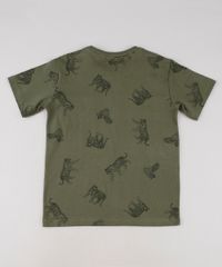 Camiseta-Infantil-Estampada-de-Tigres-com-Bolso-em-Suede-Manga-Curta-Verde-Militar-9621728-Verde_Militar_2