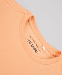 Camiseta-Infantil-Dinossauros--Name--com-Bolso-Manga-Curta-Laranja-9621733-Laranja_5