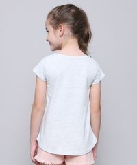 Blusa-Infantil--Sweet-Flowers---Manga-Curta-Cinza-Mescla-Claro-9590055-Cinza_Mescla_Claro_2