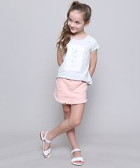 Blusa-Infantil--Sweet-Flowers---Manga-Curta-Cinza-Mescla-Claro-9590055-Cinza_Mescla_Claro_3
