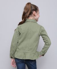 Jaqueta-de-Sarja-Infantil-com-Babado-e-Botoes-Verde-Militar-9615012-Verde_Militar_2