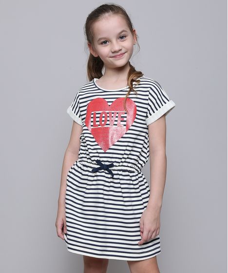 vestido infantil moletom