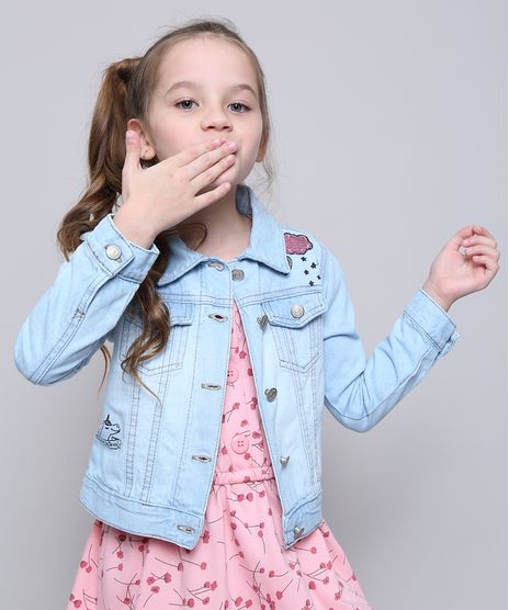 Jaqueta-Jeans-Infantil-com-Unicornio-e-Paetes-Azul-Claro-9554910-Azul_Claro_1