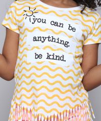 Blusa-Infantil--You-can-be-anything--Estampada-com-Franjas--Manga-Curta-Off-White-9590063-Off_White_4