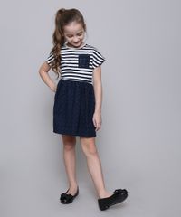 Vestido-Infantil-Listrado-com-Laco-Manga-Curta-Azul-Marinho-9612581-Azul_Marinho_3