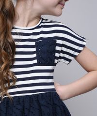 Vestido-Infantil-Listrado-com-Laco-Manga-Curta-Azul-Marinho-9612581-Azul_Marinho_4