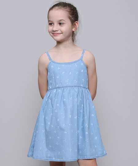 Vestido-Jeans-Infantil-Estampado-Floral-com-Botoes-Alcas-Finas--Azul-Claro-9584405-Azul_Claro_1 Vestido-Jeans-Infantil-Estampado-Floral-com-Botoes-Alcas-Finas--Azul-Claro-9584405-Azul_Claro_1