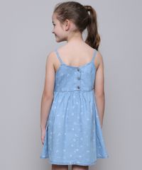Vestido-Jeans-Infantil-Estampado-Floral-com-Botoes-Alcas-Finas--Azul-Claro-9584405-Azul_Claro_2