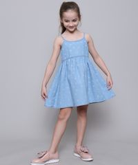Vestido-Jeans-Infantil-Estampado-Floral-com-Botoes-Alcas-Finas--Azul-Claro-9584405-Azul_Claro_3