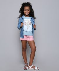 Blusa-Infantil-com-Estampa-de-Flores-Manga-Curta-Azul-Claro-9552403-Azul_Claro_3