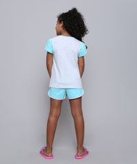 Pijama-Infantil-Unicornio-com-Glitter-Manga-Curta-Cinza-Mescla-Claro-9528342-Cinza_Mescla_Claro_2