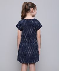 Vestido-Infantil-em-Moletom-Estampado-de-Poa-com-Laco-Manga-Curta-Azul-Marinho-9592989-Azul_Marinho_2