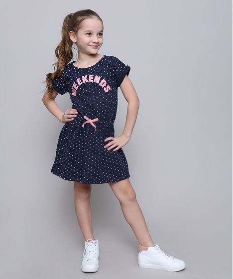 vestido infantil moletom