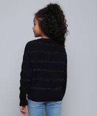 Blusao-Infantil-Listrada-Com-Lurex-em-Trico-Manga-Longa-Preto-9606387-Preto_2