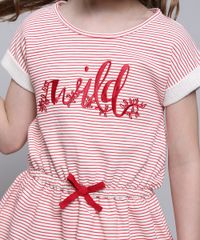 Vestido-Infantil-em-Moletom-Listrado-com-Laco-Manga-Curta-Off-White-9585662-Off_White_4