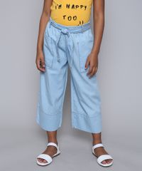 Calca-Jeans-Infantil-Pantacourt-com-Bolsos-e-Faixa-para-Amarrar-Azul-Claro-9615005-Azul_Claro_1
