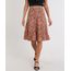 Saia-Feminina-Midi-Estampada-Animal-Print-com-Fenda-Coral-9546988-Coral_1